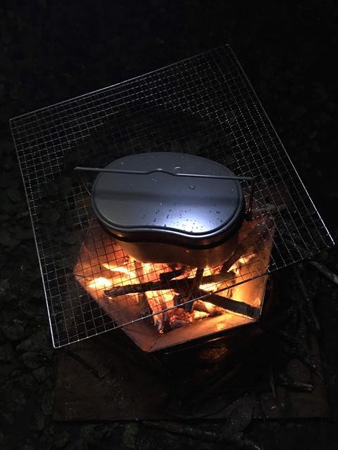 火をおこします